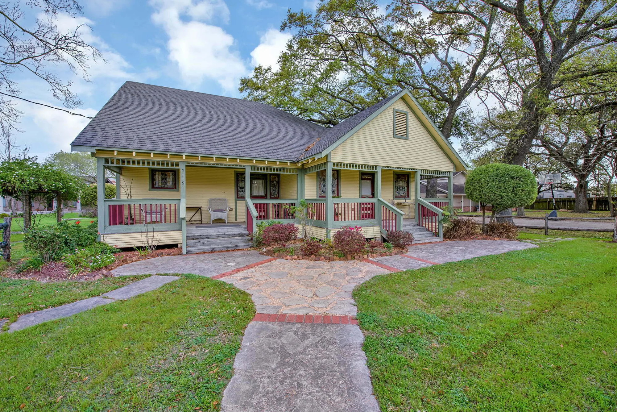 Rustic Oak cottage exterior