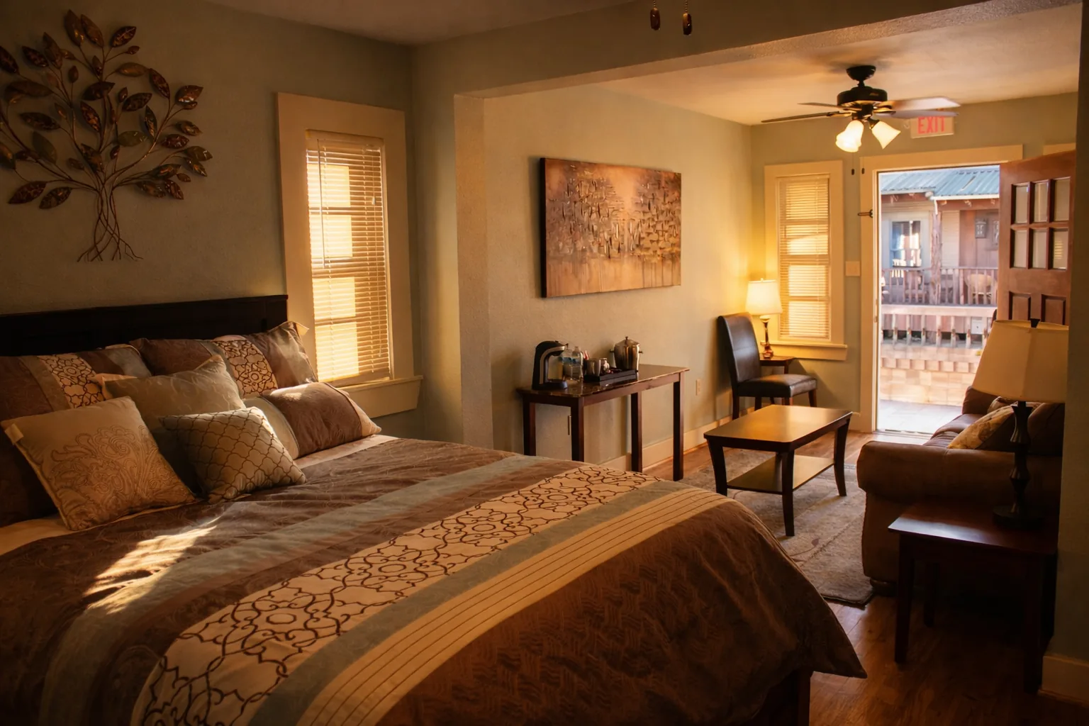 Riley's Inn room